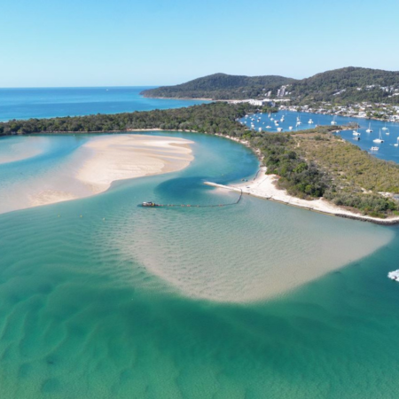 The Noosa Spit Doggy Beach sand nourishment project has been recognised with one of Queensland's and the Northern Territory's most prestigious awards for engineering.